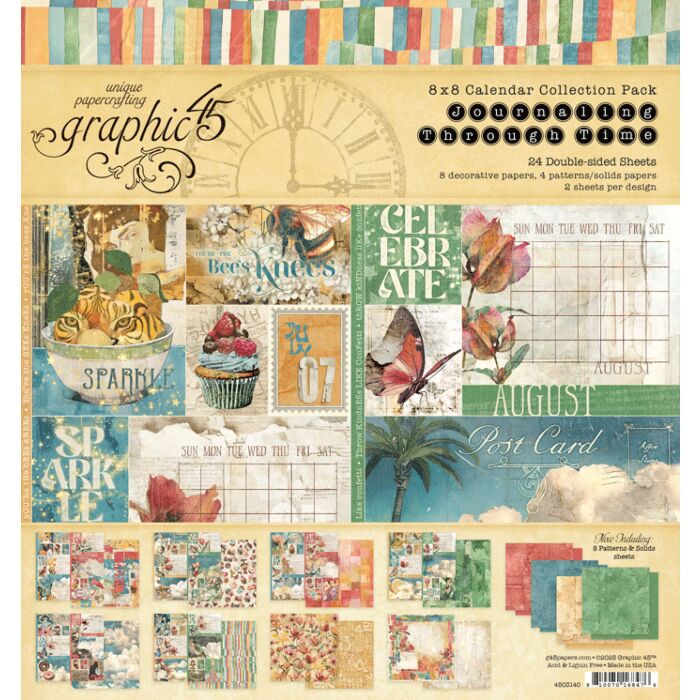 Graphic 45 8X8 Collection Pack