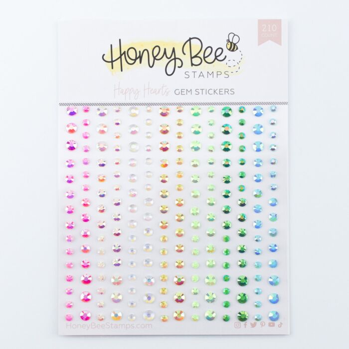 Honey Bee Stamps Gem Stickers