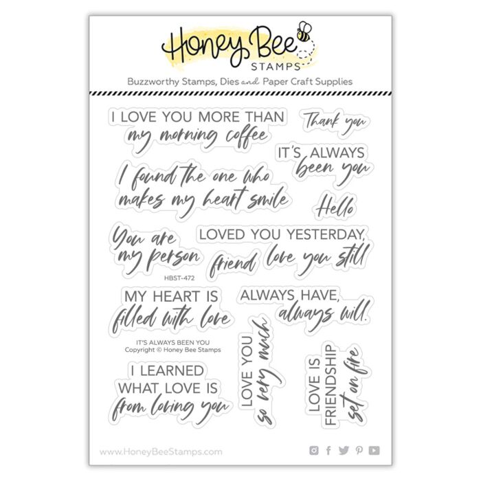 Honey Bee Stamps Clear Stamp