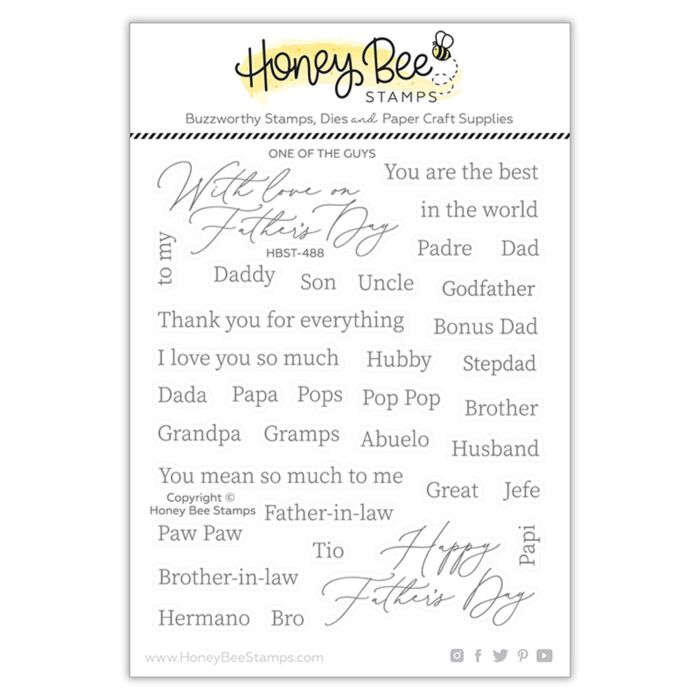 Honey Bee Stamps Clear Stamp