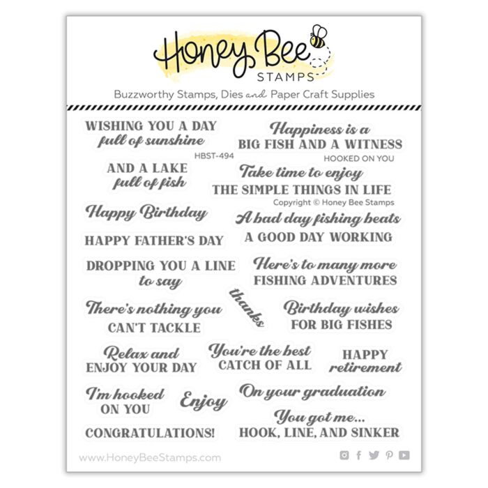 Honey Bee Stamps Clear Stamp