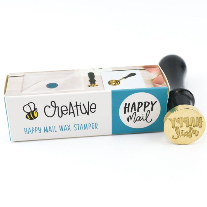 Honey Bee Stamps Bee Creative Wax Stamper, Happy Mail