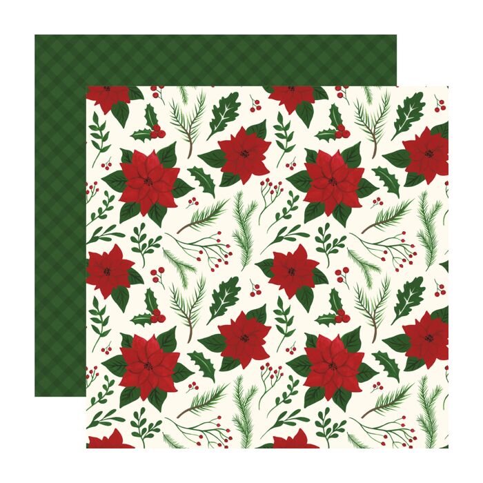 Echo Park - Here Comes Santa Claus - 12x12 Double sided - Merry & Bright