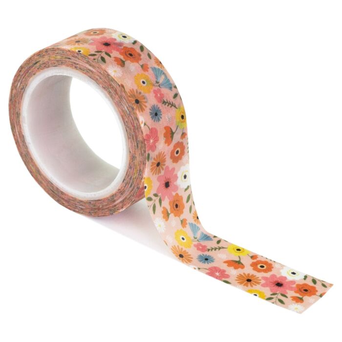 Echo Park Here Comes The Sun: Sunny Floral Washi Tape