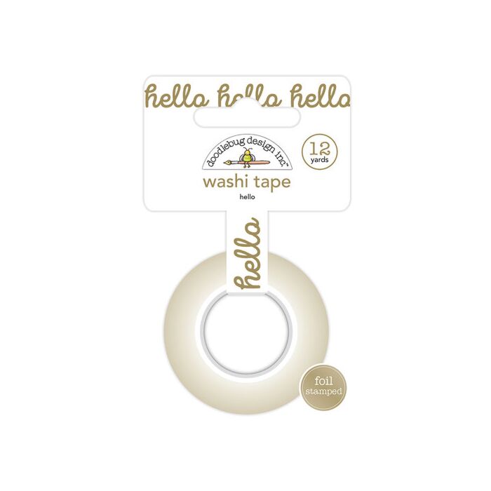 Doodlebug Washi Tape - Hello