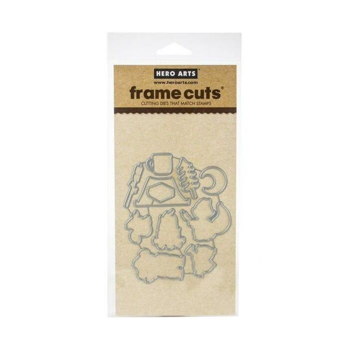 Hero Arts Frame Cut Dies-S'mores Bonfire