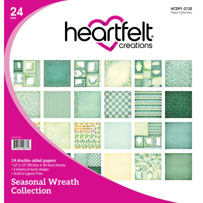 Heartfelt Creations 12X12 Paper Collection