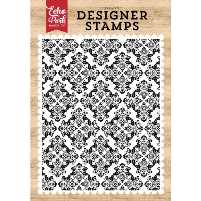 Echo Park I Love Christmas: Christmas Delight A2 Background Stamp