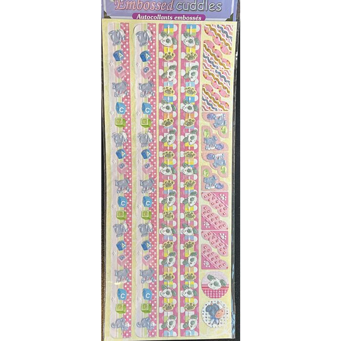 Forever in Time - Embossed Stickers - Toddler Pets