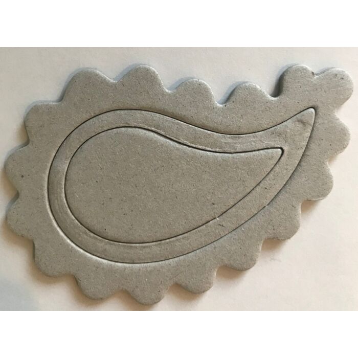 Chipboard Paisley Shape 2