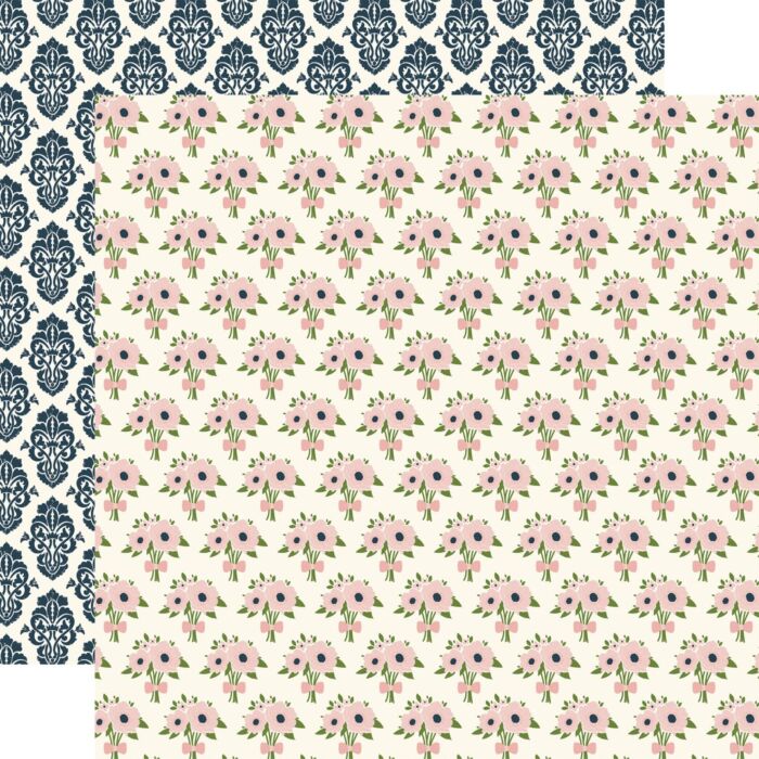 Echo Park Just Married: Bouquet of Love 12x12 Patterned Paper