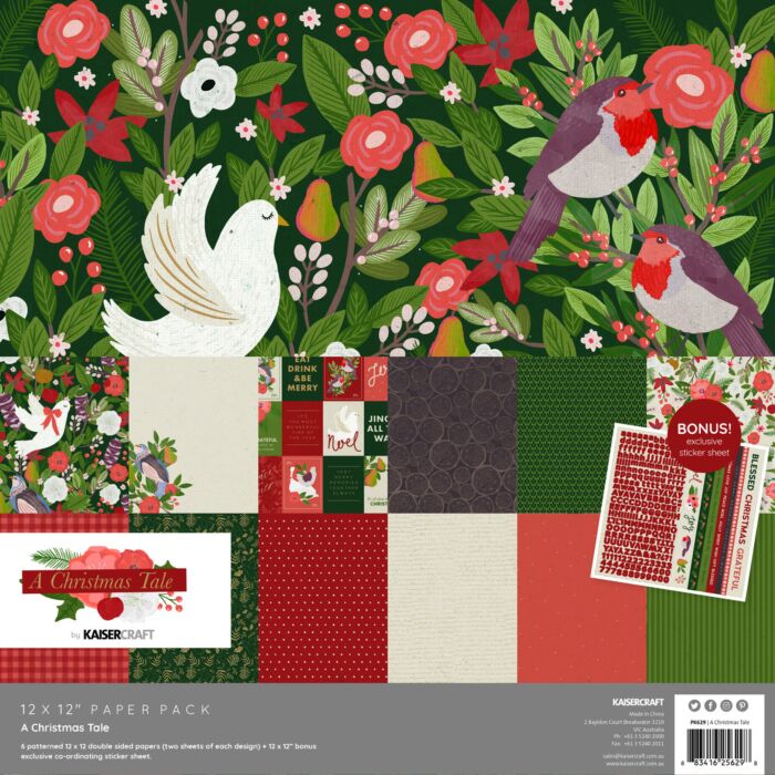 Kaisercraft 12X12 Paper Pack