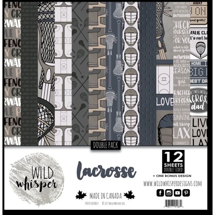 Wild Whisper LACROSSE - DOUBLE 12X12 PAPER PACK