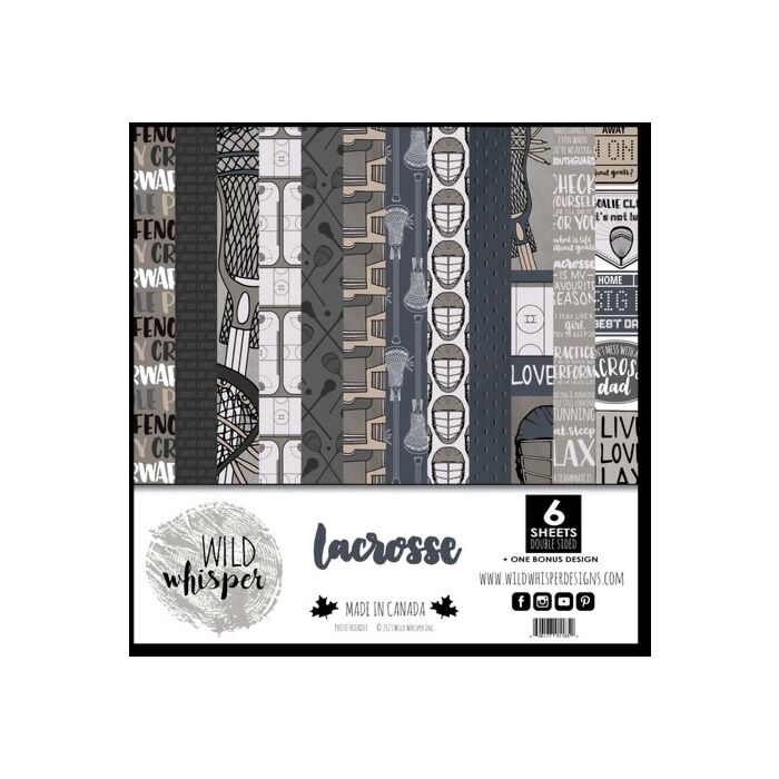 Wild Whisper LACROSSE - 12X12 PAPER PACK