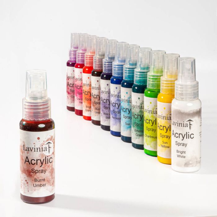 Lavinia Stamps Acrylic Spray, Burnt Umber