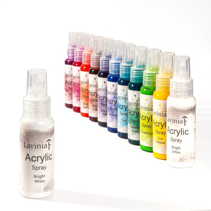 Lavinia Stamps Acrylic Spray, Bright White