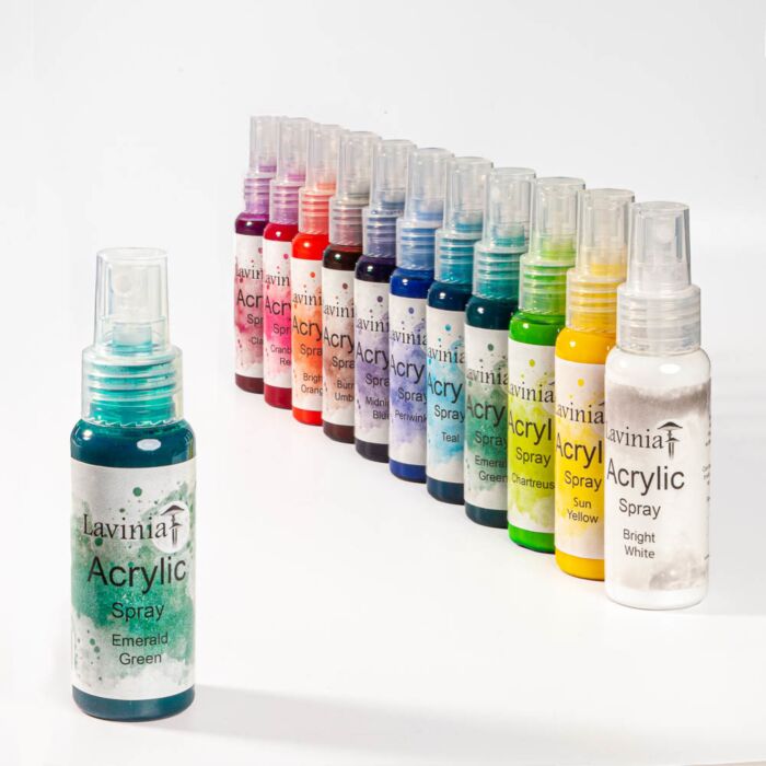 Lavinia Stamps Acrylic Spray, Emerald Green