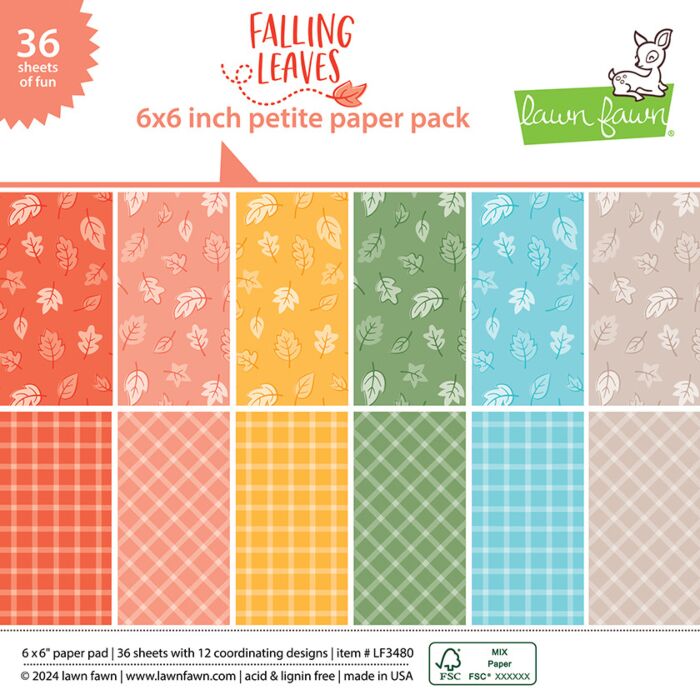 Lawn Fawn 6X6 Petite Paper Pack
