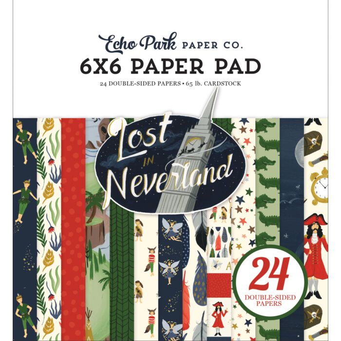 Echo Park - Lost In Neverland 6x6 Paper Pad