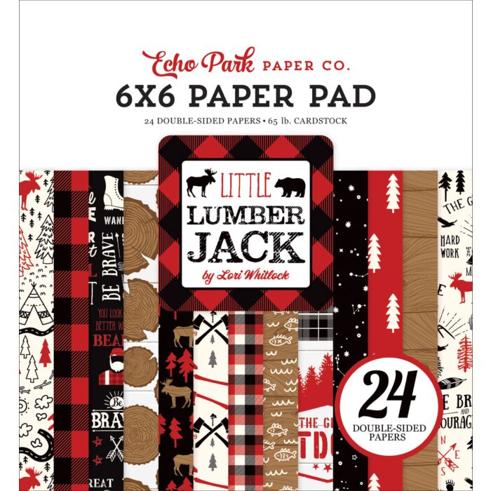 Echo Park - Little Lumberjack 6x6 Paper Pad