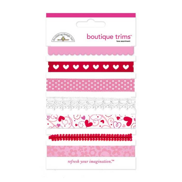 Doodlebug Design - Boutique Trims - Love Assortment