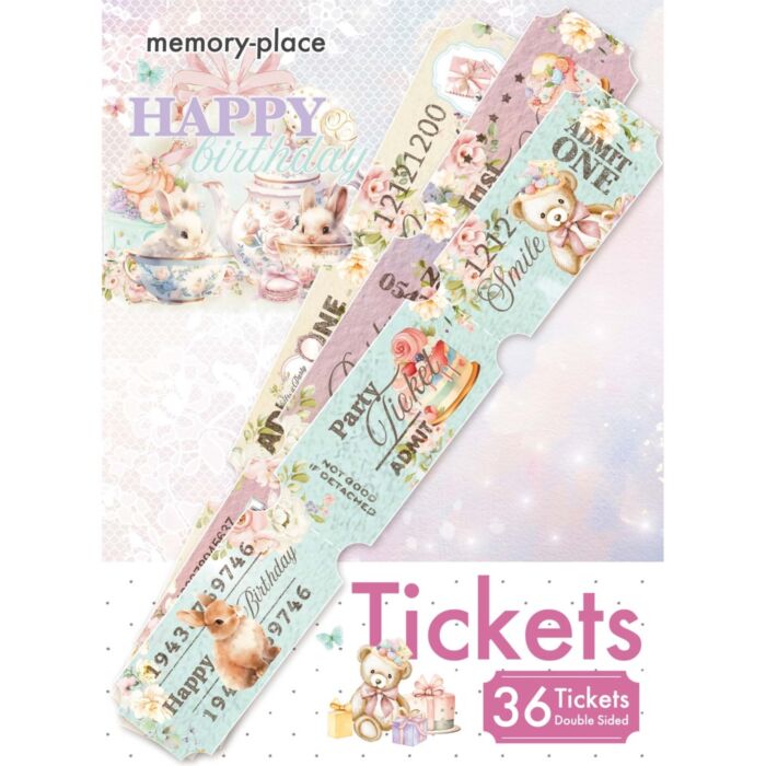 Memory Place Happy Birthday Tickets