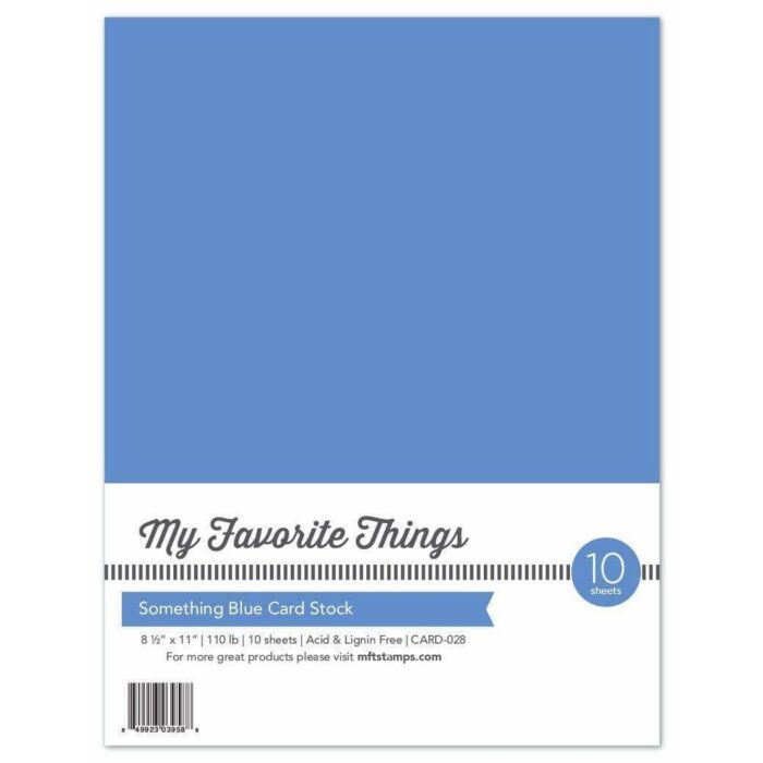 My Favorite Things 8.5X11 Cardstock