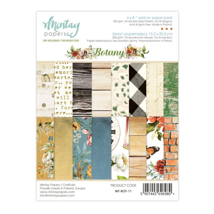 Mintay Papers 6X8 Add-on Paper Pad