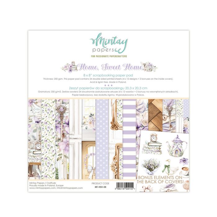 Mintay Papers 8X8 Paper Pad