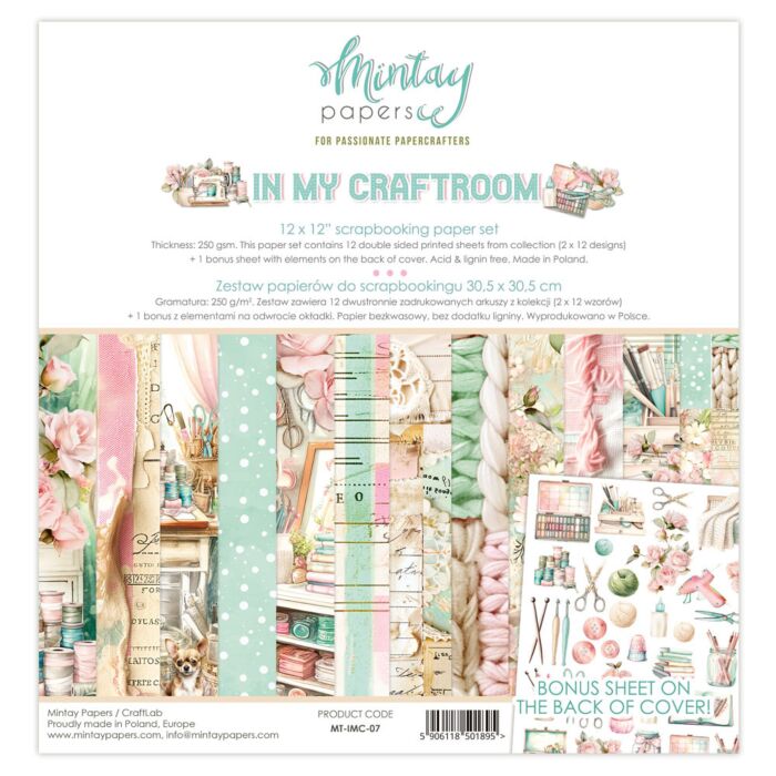 Mintay Papers 12X12 Paper Set