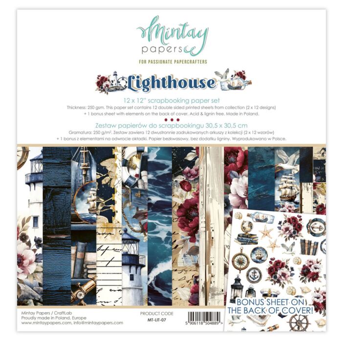 Mintay Papers 12X12 Paper Set
