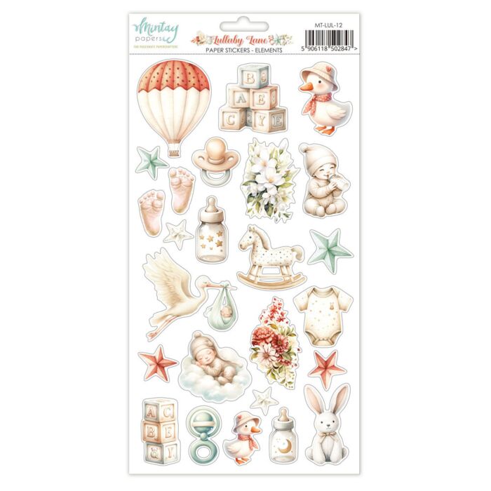 Mintay Papers 6X12 Paper Stickers
