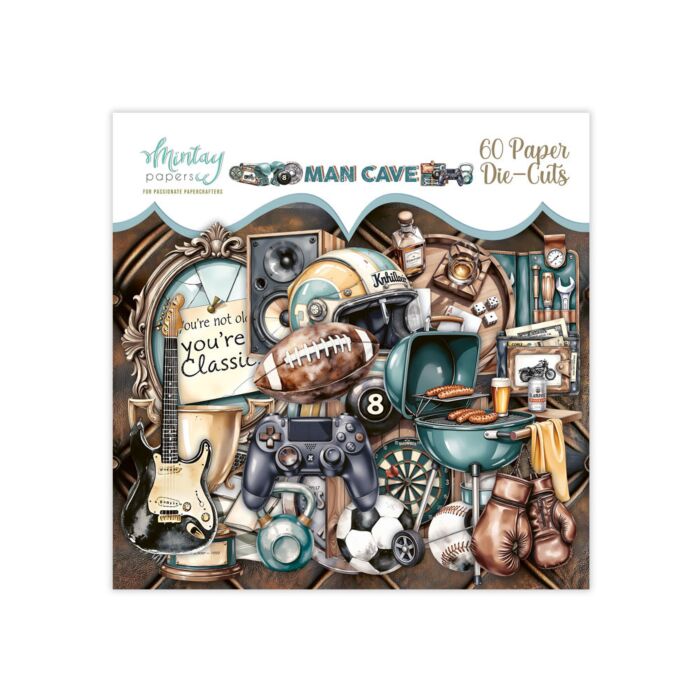 Mintay Man Cave Paper Die Cuts