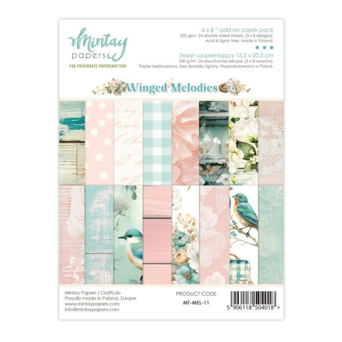 Mintay Papers 6X8 Add-on Paper Pad