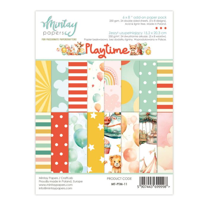 Mintay Papers 6X8 Add-on Paper Pad