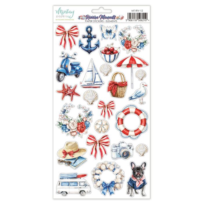 Mintay Papers 6X12 Paper Stickers