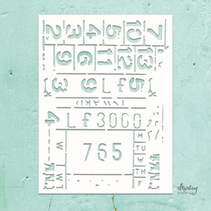 Mintay Papers Mintay Kreativa Stencil