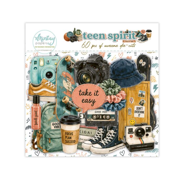 Mintay Papers Teen Spirit Paper Die Cuts