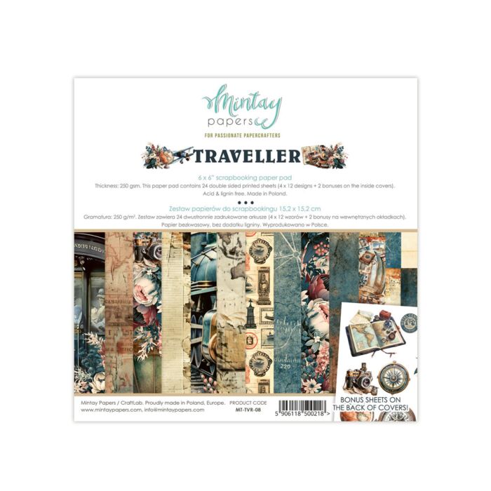 Mintay Papers 6X6 Paper Pad