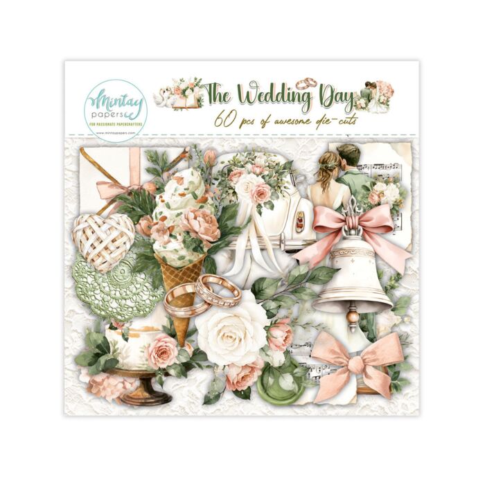 Mintay Papers Wedding Day Paper Die Cuts