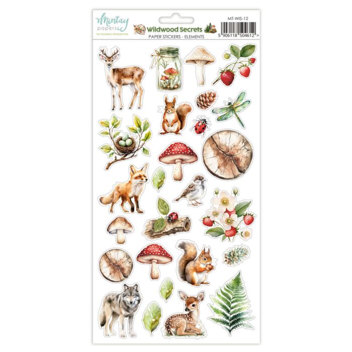 Mintay Papers 6X12 Paper Stickers