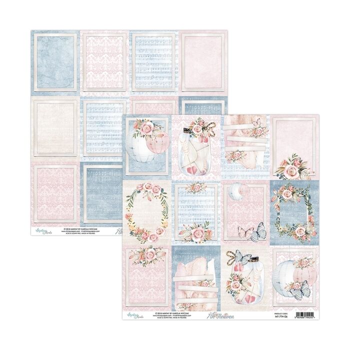 Mintay - 12x12 Double sided paper - 7th Heaven 06