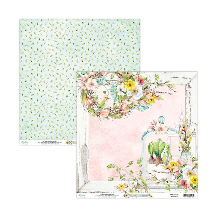 Mintay - 12 X 12 PAPER - BEAUTY IN BLOOM 03