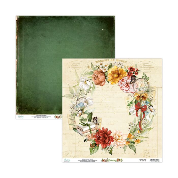 Mintay 12 X 12 PAPER - BOTANY 02