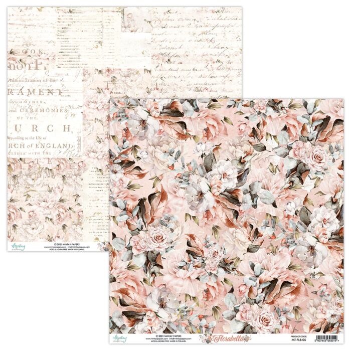 MINTAY 12 X 12 PAPER - FLORABELLA 05 *Discontinued*