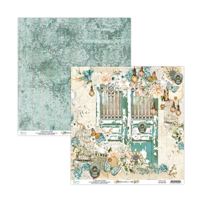 Mintay 12 X 12 PAPER - GRANDMA'S ATTIC 03