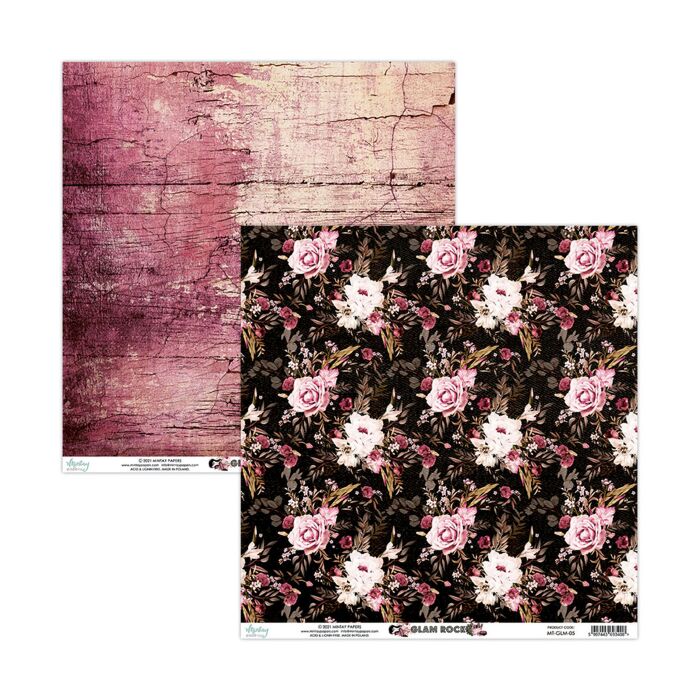 Mintay - 12 X 12 PAPER - GLAM ROCK 05 *Discontinued*