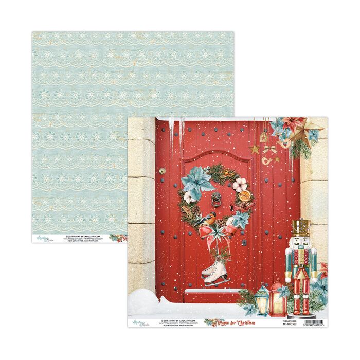 Mintay - 12 X 12 PAPER - HOME FOR CHRISTMAS 02
