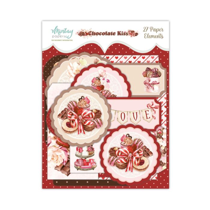 Mintay PAPER ELEMENTS - CHOCOLATE KISS