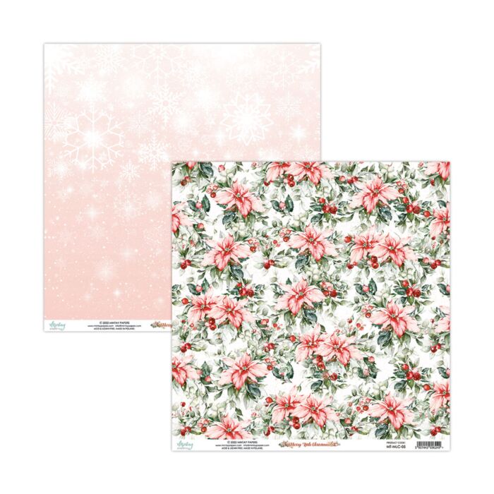 Mintay 12 X 12 PAPER - MERRY LITTLE CHRISTMAS 05
